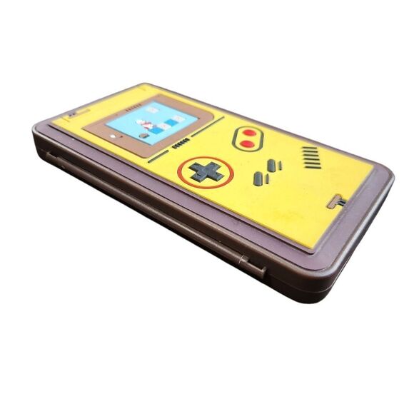 Nintendo Switch Game Case 24 Space Mario Gameboy Yellow Brown Folding - Picture 3 of 6